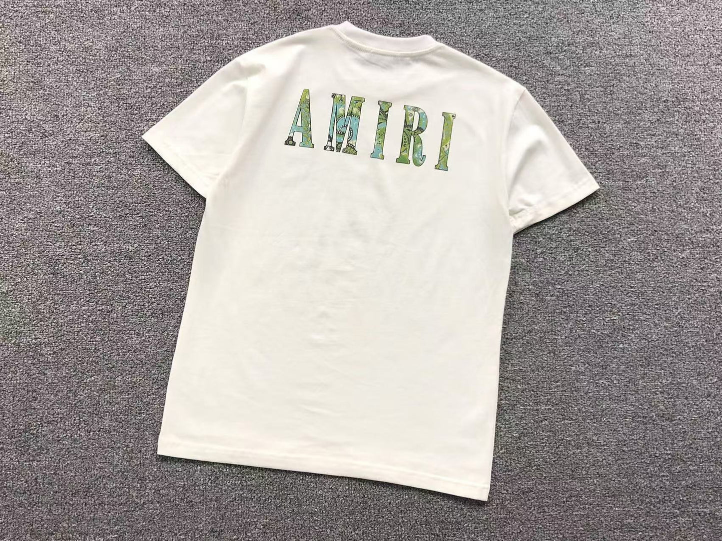 Camiseta AMIRI Emerald Monogram