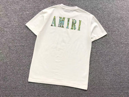 Camiseta AMIRI Emerald Monogram