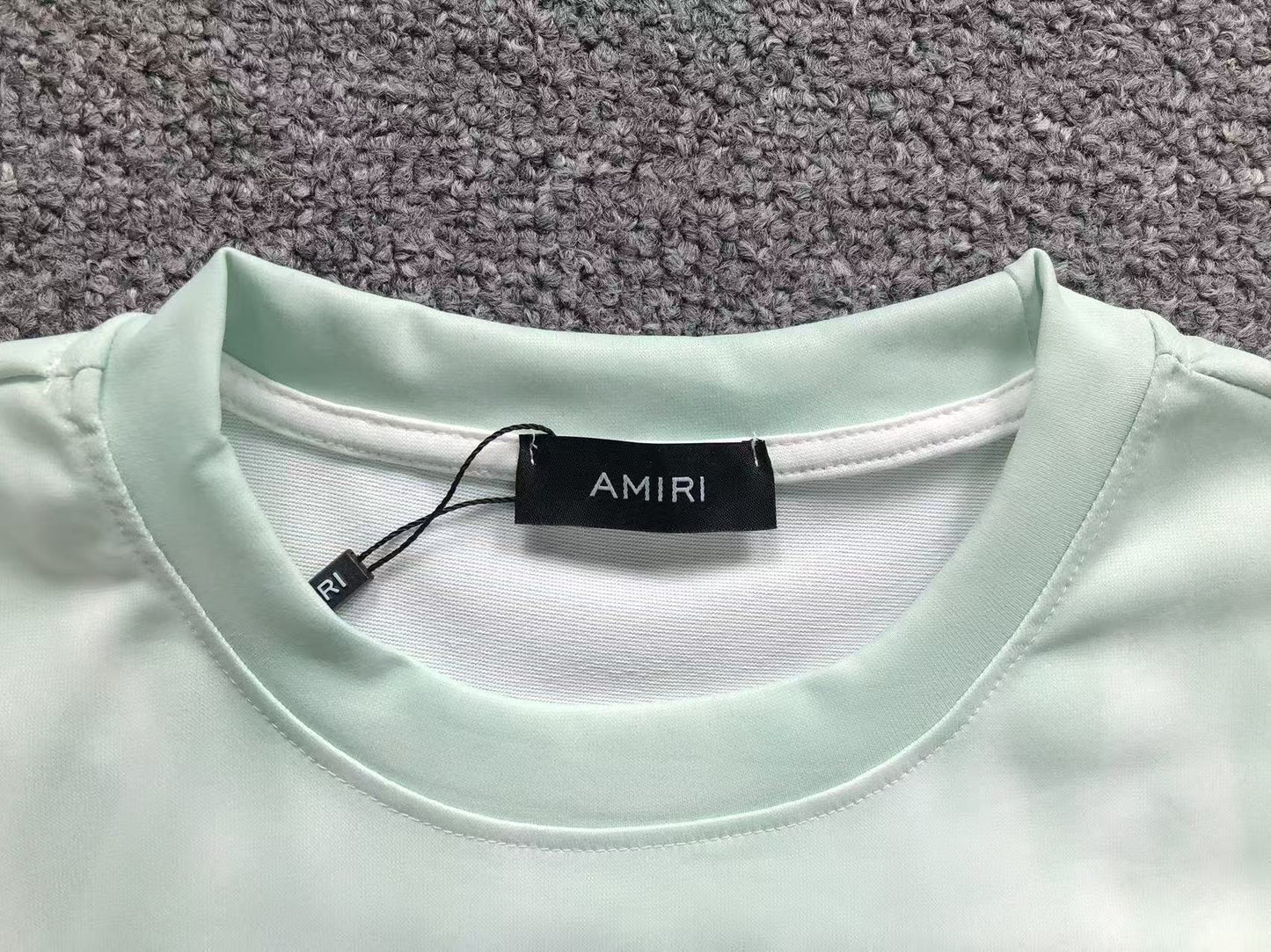 Camiseta AMIRI Emerald Fade Logo