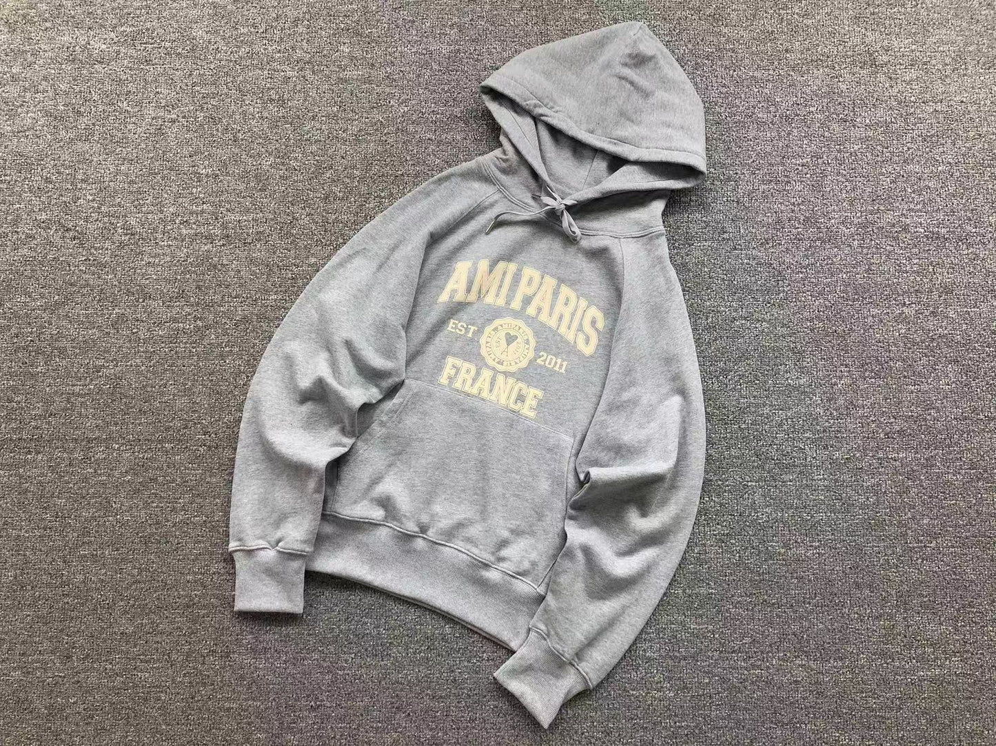 Moletom AMI Paris Logo Collegiate