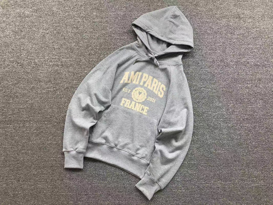 Moletom AMI Paris Logo Collegiate