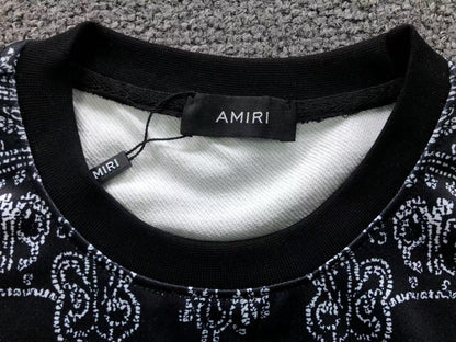 Moletom AMIRI Bandana Monogram Crewneck
