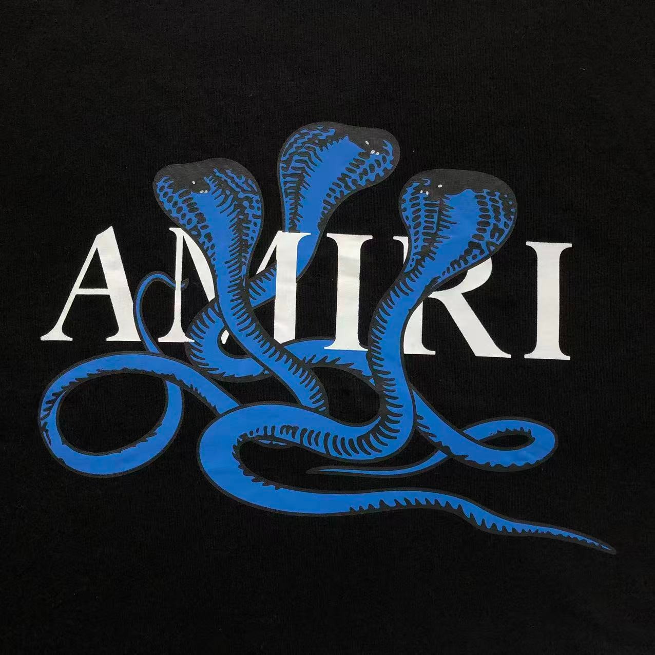 Camiseta AMIRI Blue Serpen
