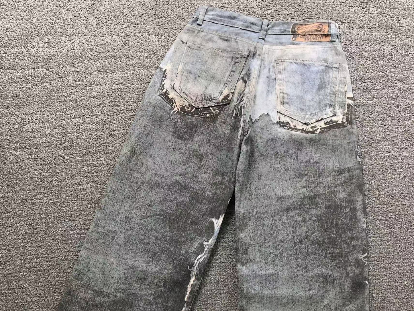 Calça Acne Studios Heavy Distressed Jeans