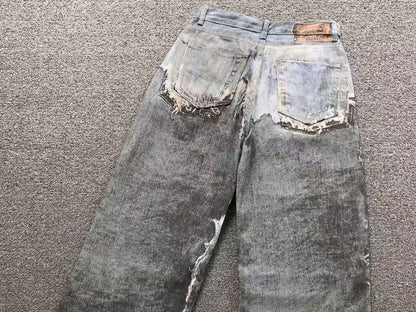 Calça Acne Studios Heavy Distressed Jeans
