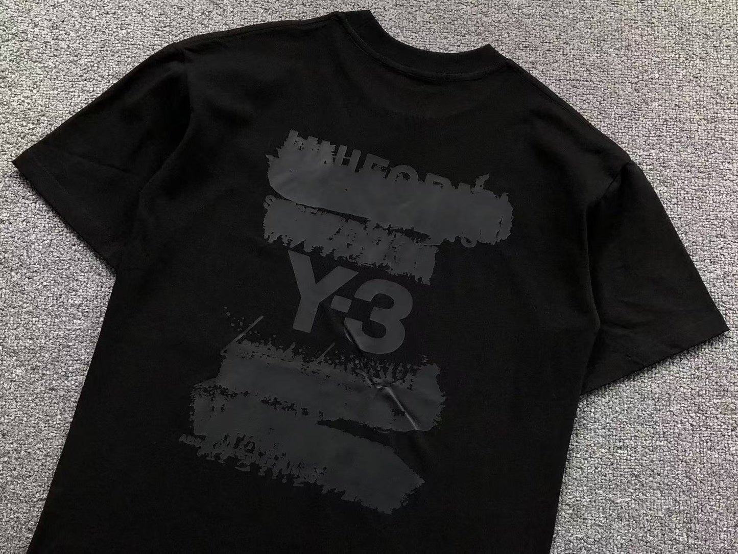 Camiseta Adidas Y-3 Distressed Brush