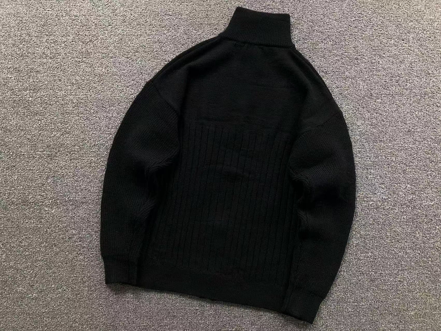 Suéter AMI Paris Gola Alta Zip