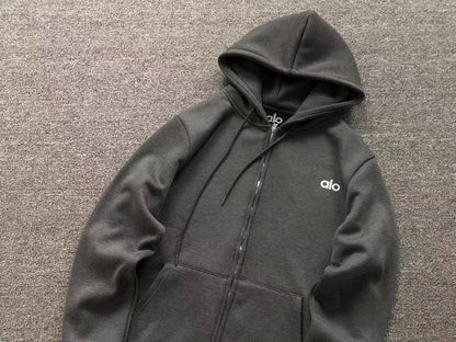 Moletom ALO zip com capu