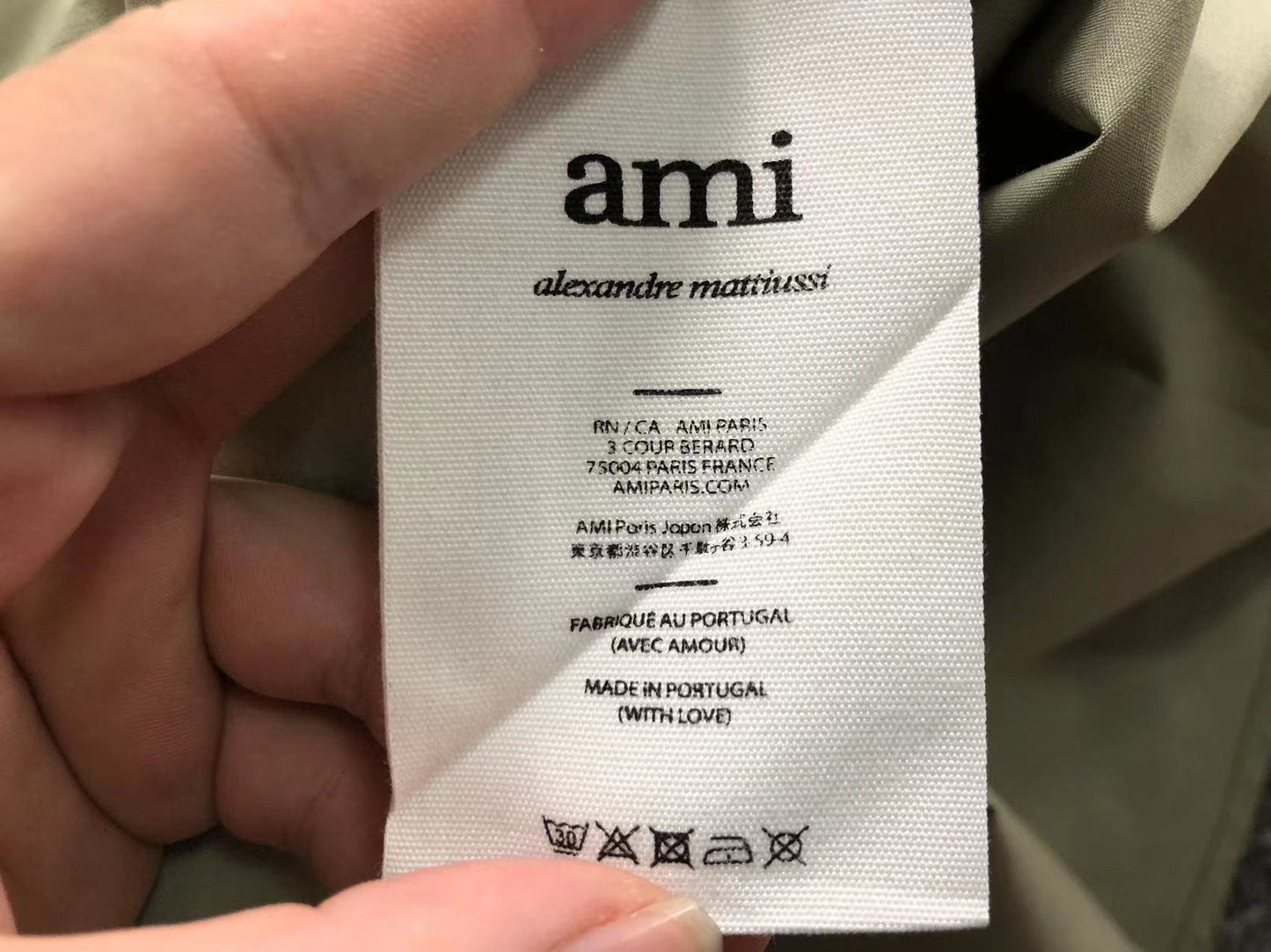 Camisa AMI Paris Silent Luxury Edition