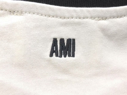Camiseta AMI Paris Raglan Patch Logo