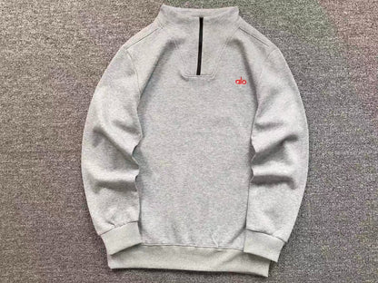 Moletom ALO half zip gola alta