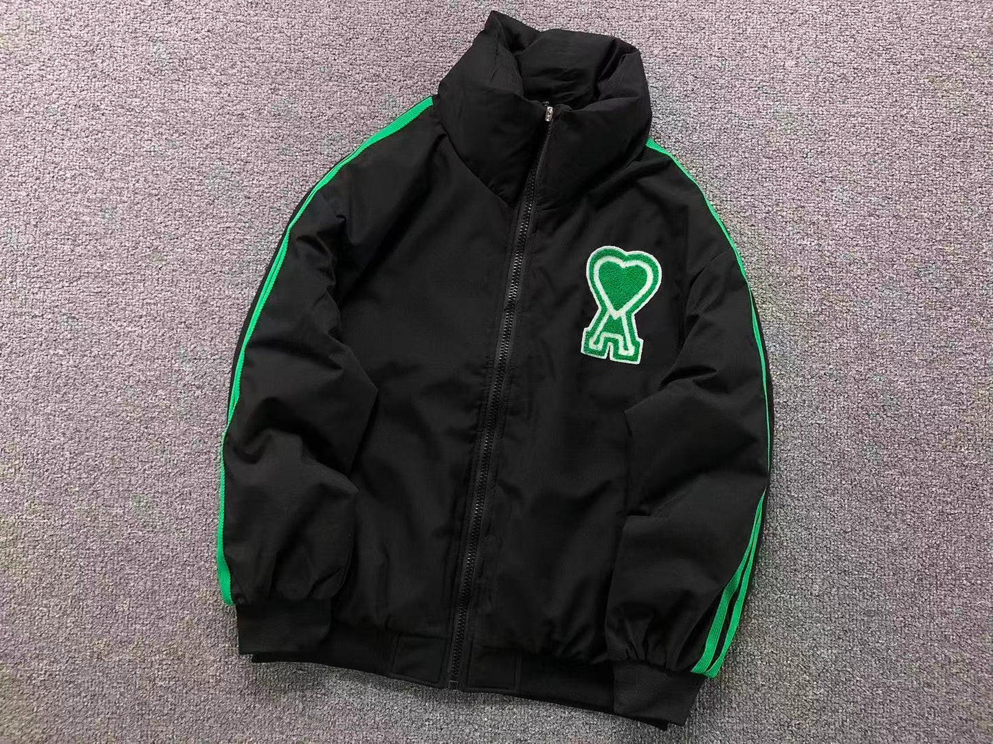 Jaqueta AMI Paris Track Jacket Heart Logo