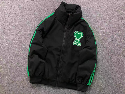 Jaqueta AMI Paris Track Jacket Heart Logo