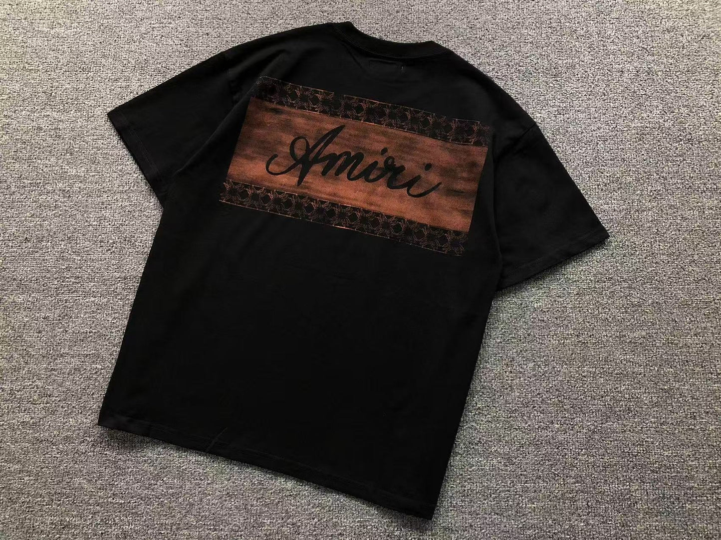 Camiseta AMIRI Vintage Script Back Logo