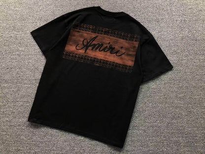 Camiseta AMIRI Vintage Script Back Logo