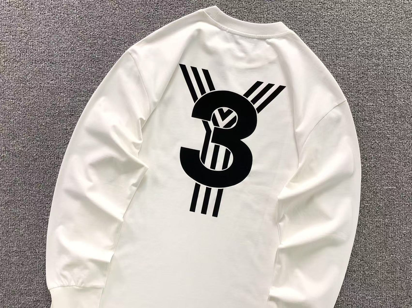 Camiseta Adidas Y-3 Big Logo LS