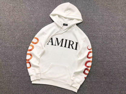 Moletom AMIRI Serpent Sleeve Logo Hoodie