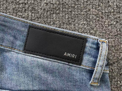 Calça AMIRI Palm Beach Ice Denim
