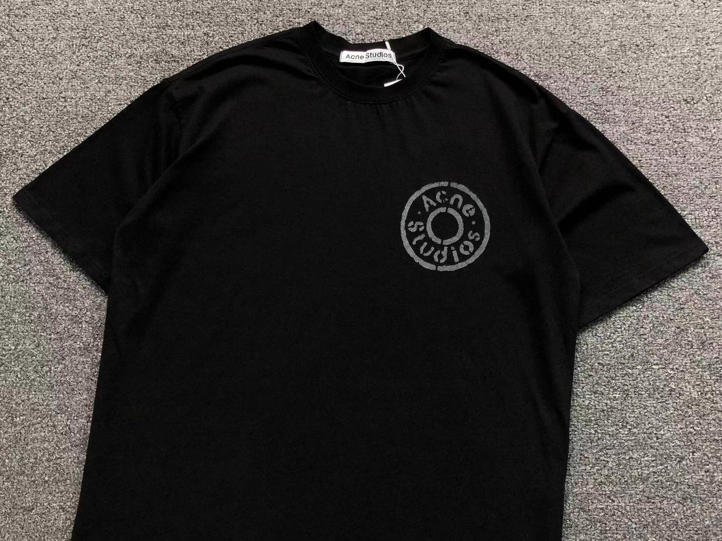 Camiseta Acne Studios Mono Circle Logo