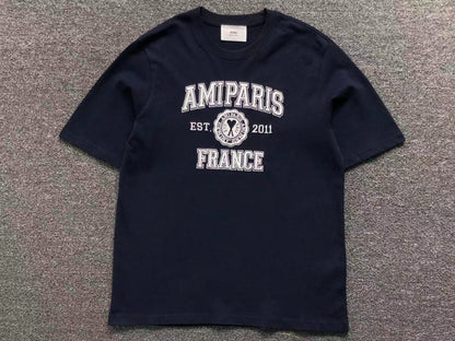 Camiseta AMI Paris Varsity Logo College
