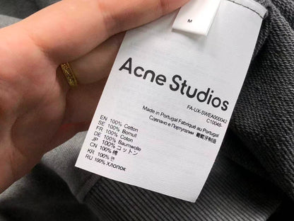 Moletom Acne Studios Faded Logo