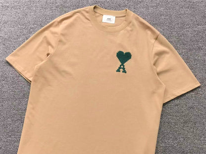Camiseta AMI Paris Premium Mini Heart Detail