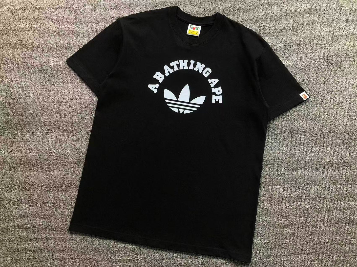 Camiseta Adidas & Bathing Ape Arch Logo White