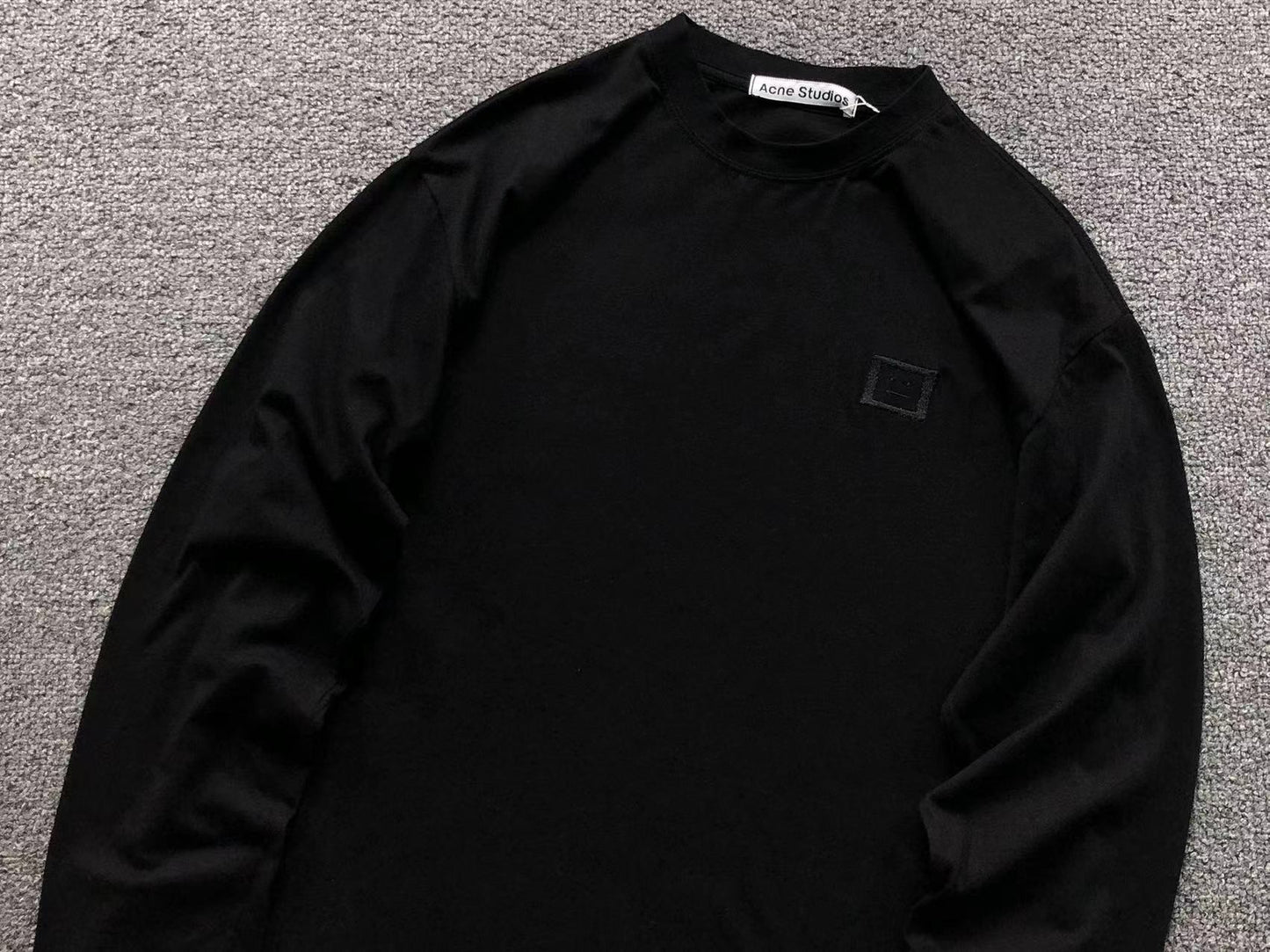 Camiseta Acne Studios Clean Badge Long Sleeve