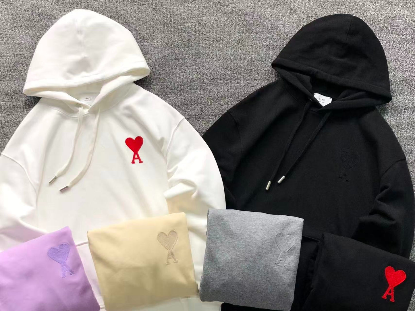 Moletom AMI Paris Ami de Cœur Hoodie