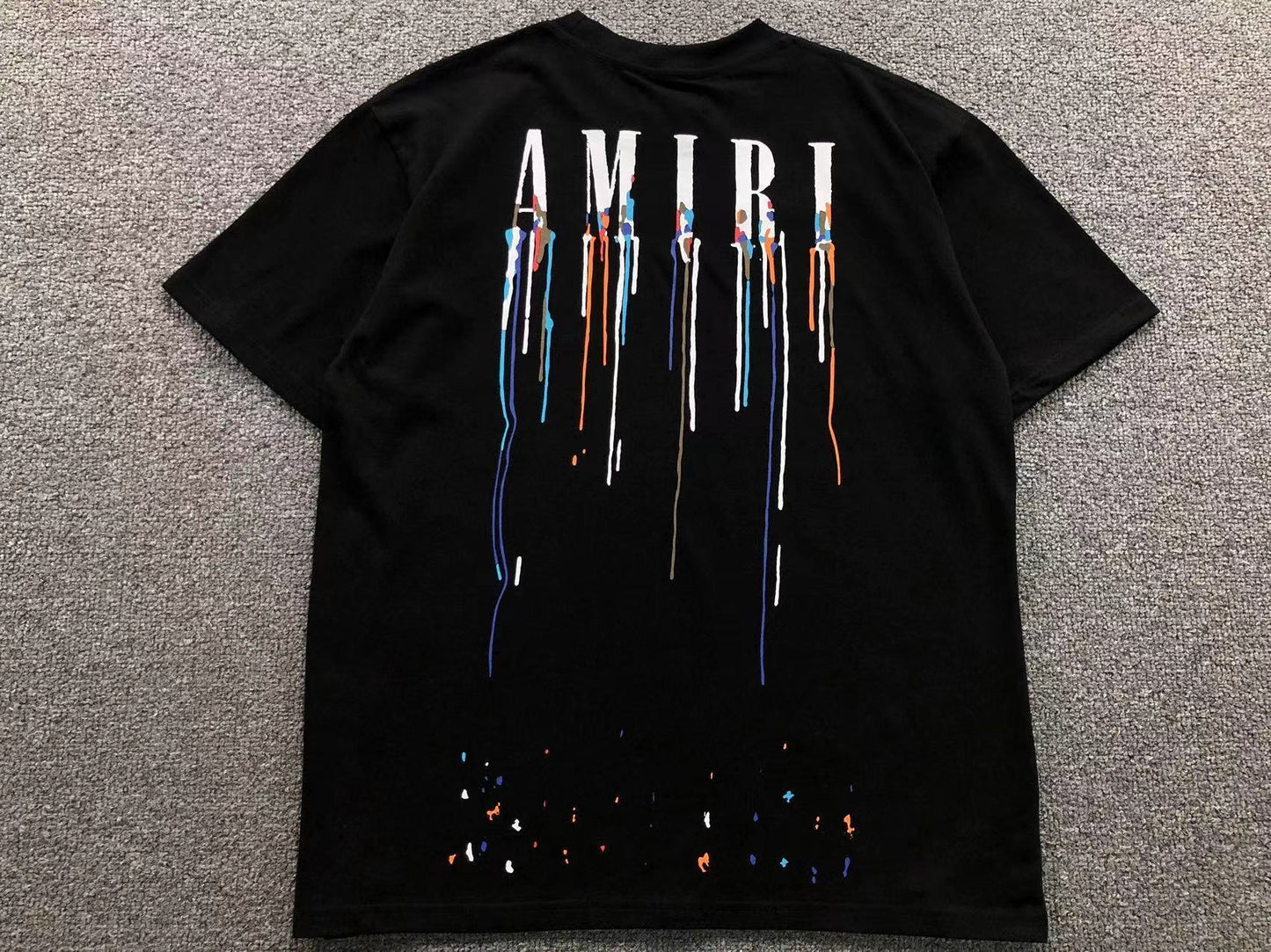 Camiseta AMIRI Drip Paint Logo