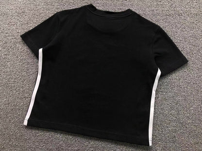Camiseta Adidas Clean Stripe Tee Feminina