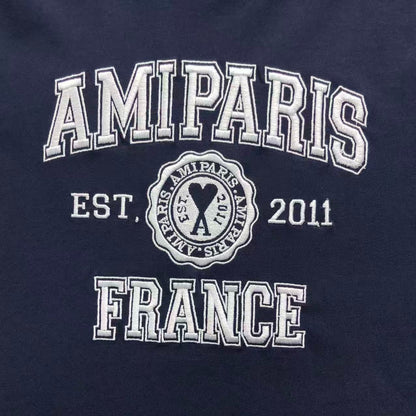 Camiseta AMI Paris Varsity Logo College feminino