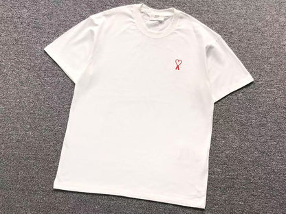 Camiseta AMI Paris Outline Heart Minimal