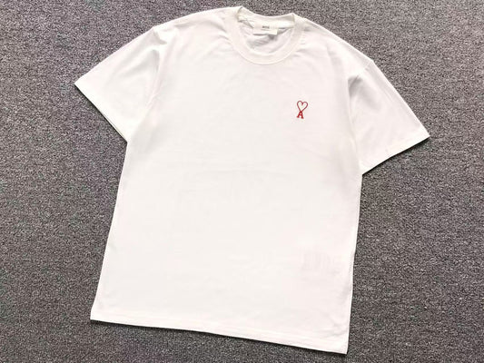 Camiseta AMI Paris Outline Heart Minimal