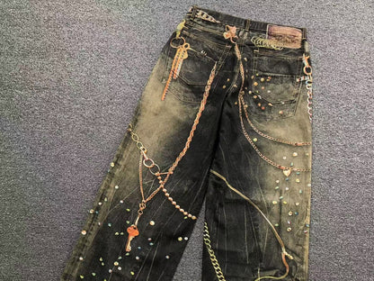 Calça Acne Studios Heavy Accessory Wash