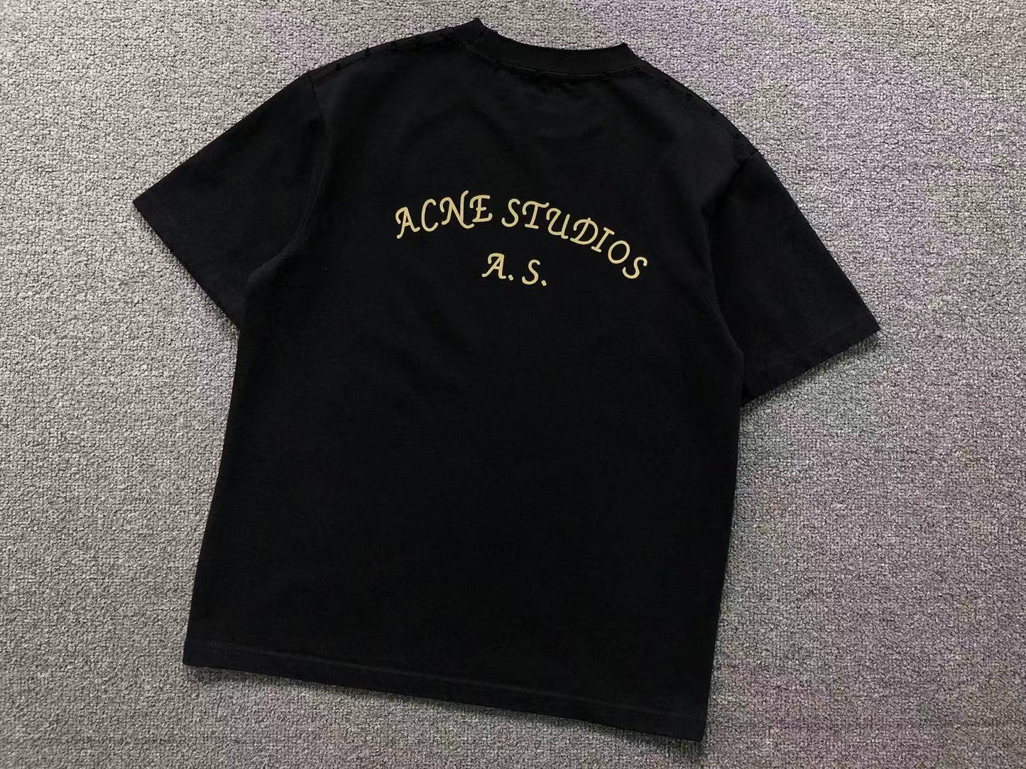 Camiseta Acne Studios A.S. Signature
