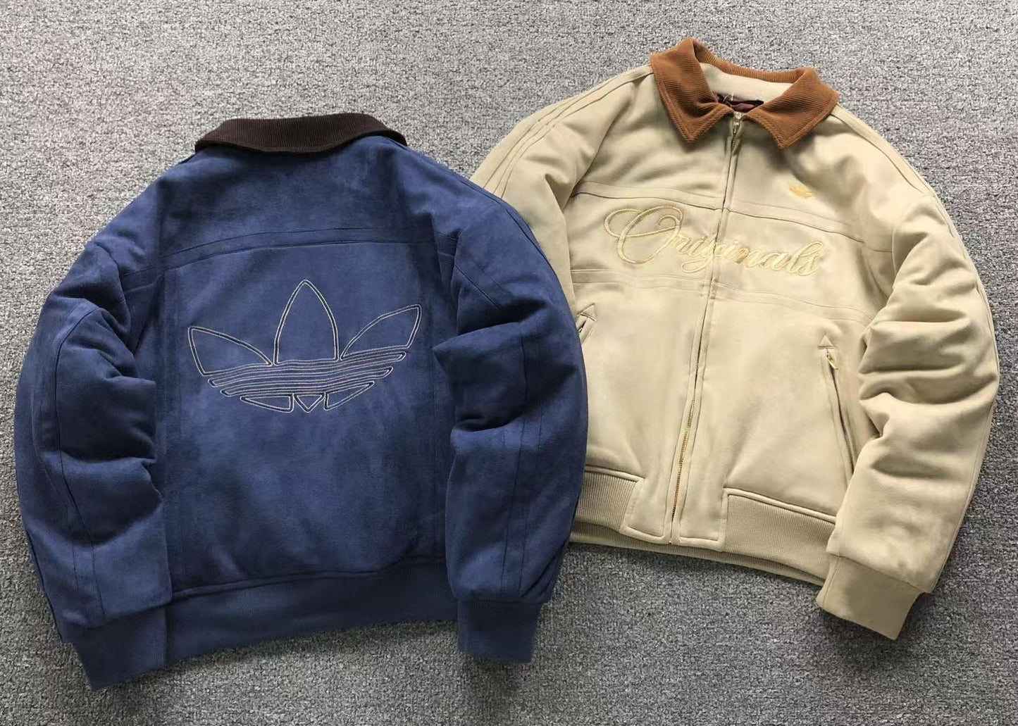 Jaqueta adidas Suede Luxury Track