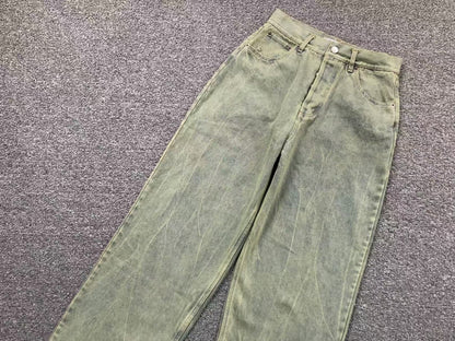 Calça Acne Studios Dirty Olive Denim