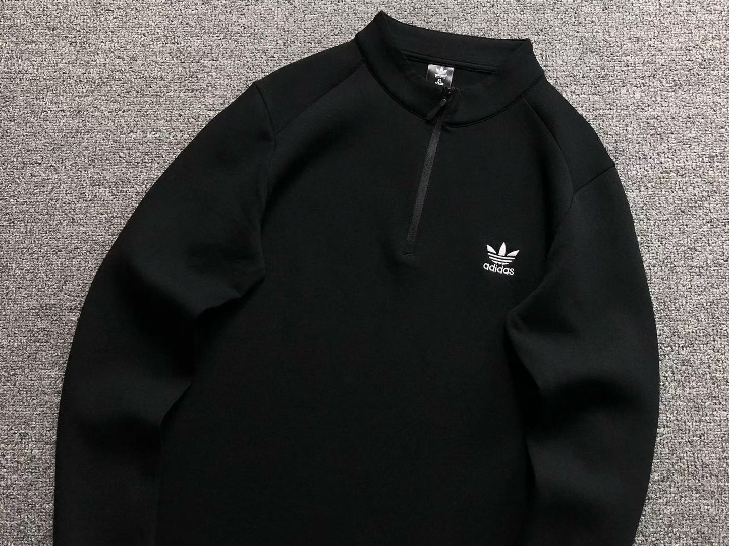 Camiseta Adidas Zip Mock Neck