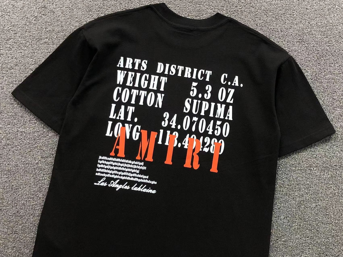 Camiseta AMIRI Arts District Label