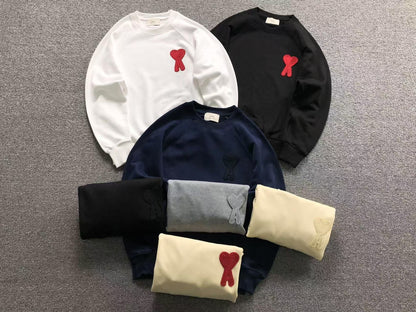 Moletom AMI Paris Ami de Cœur Crewneck