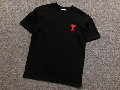 Camiseta AMI Paris Mini Heart Logo Classic