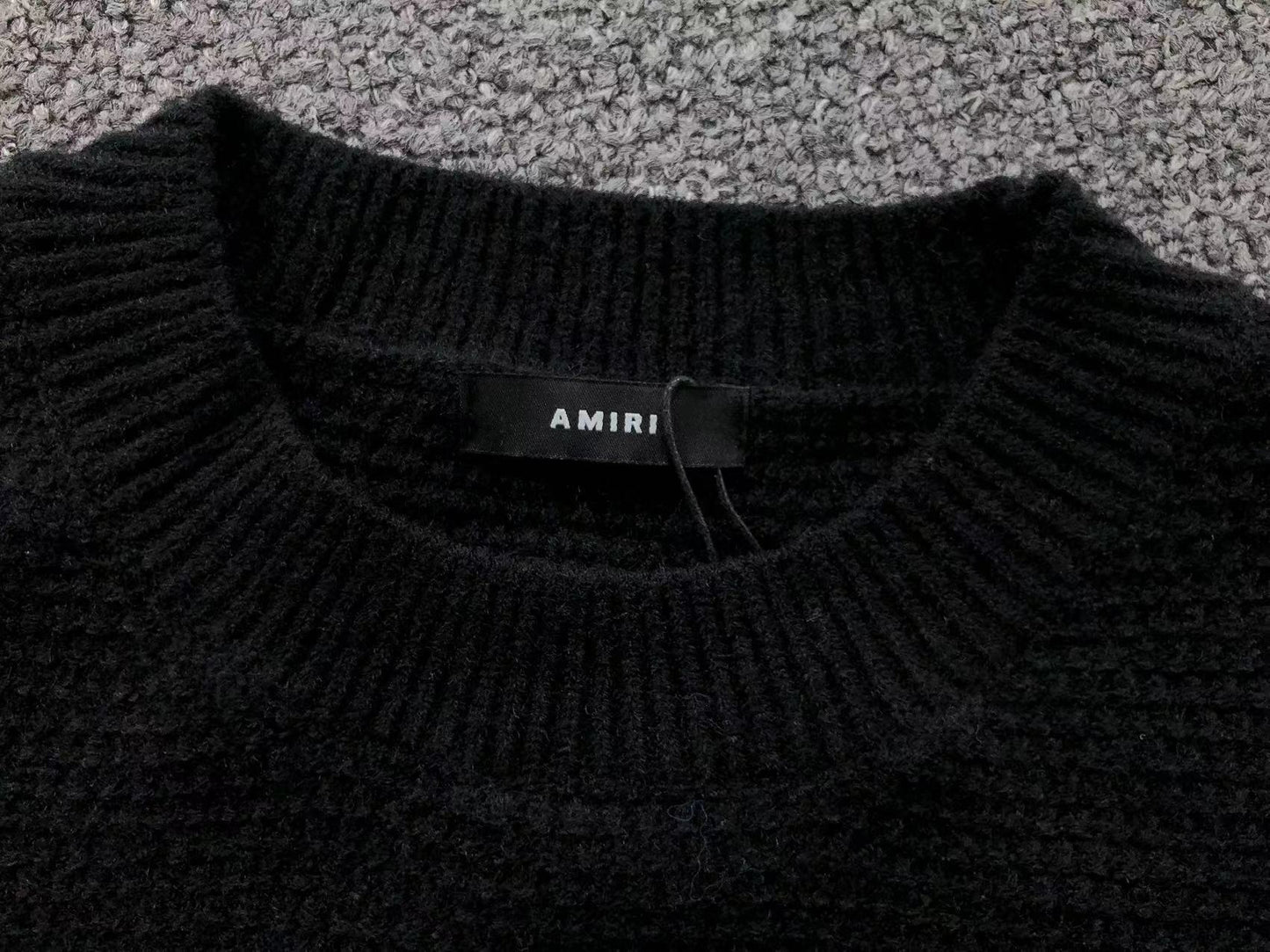 Suéter AMIRI Waffle Signature