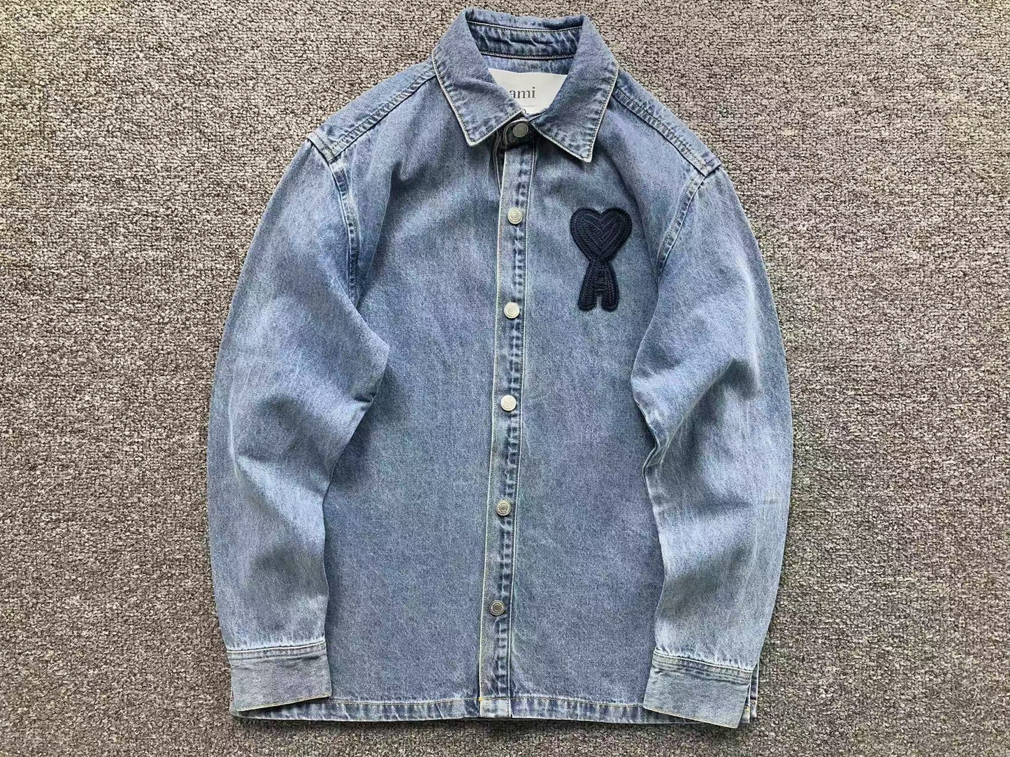 Jaqueta AMI Paris Big Heart Overshirt