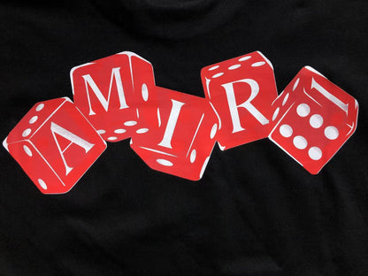 Camiseta AMIRI Dice Back Logo