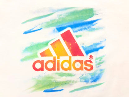Camiseta Adidas Brush Stroke Color Logo