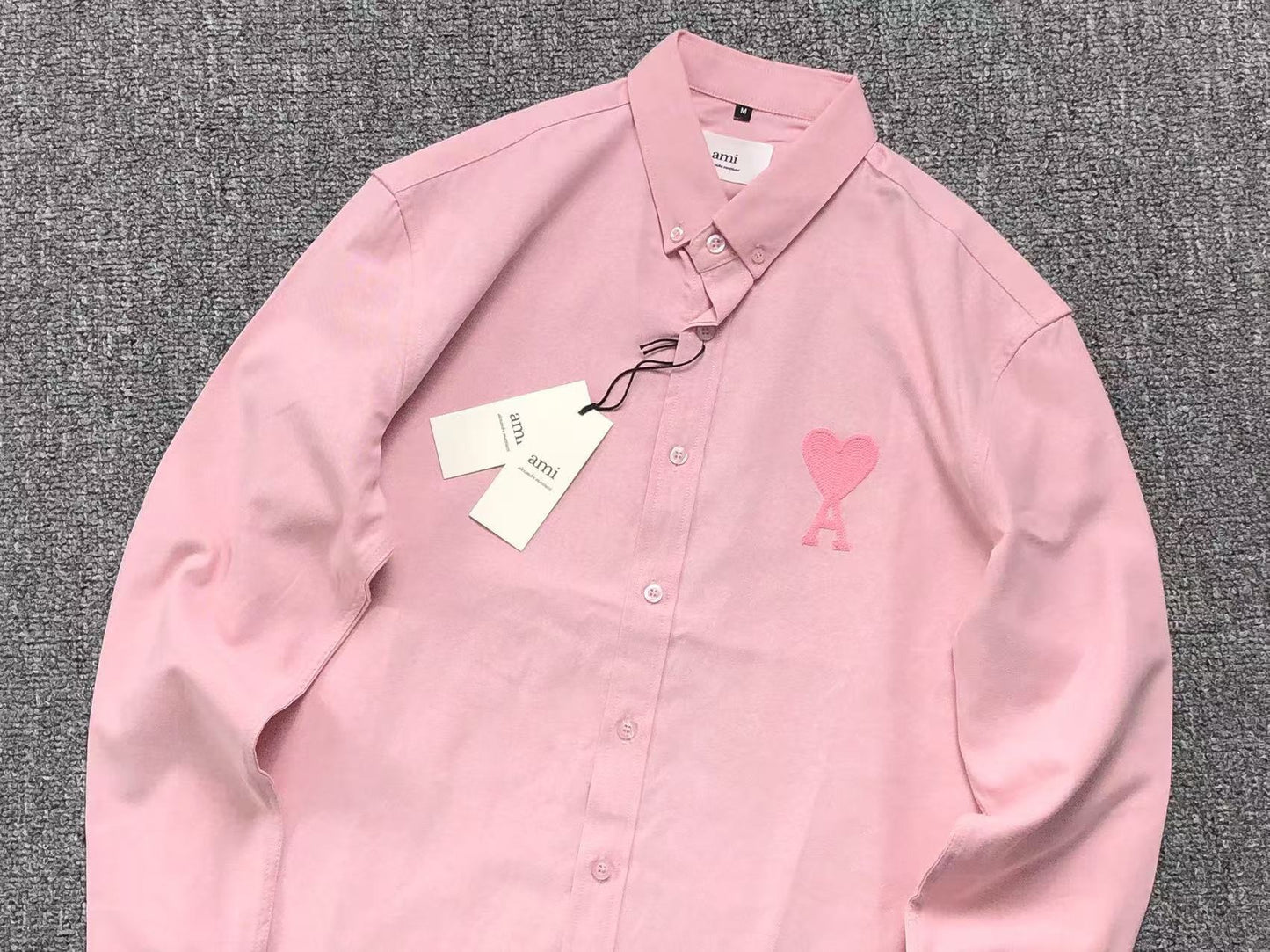 Camisa AMI Paris Soft Heart Colors