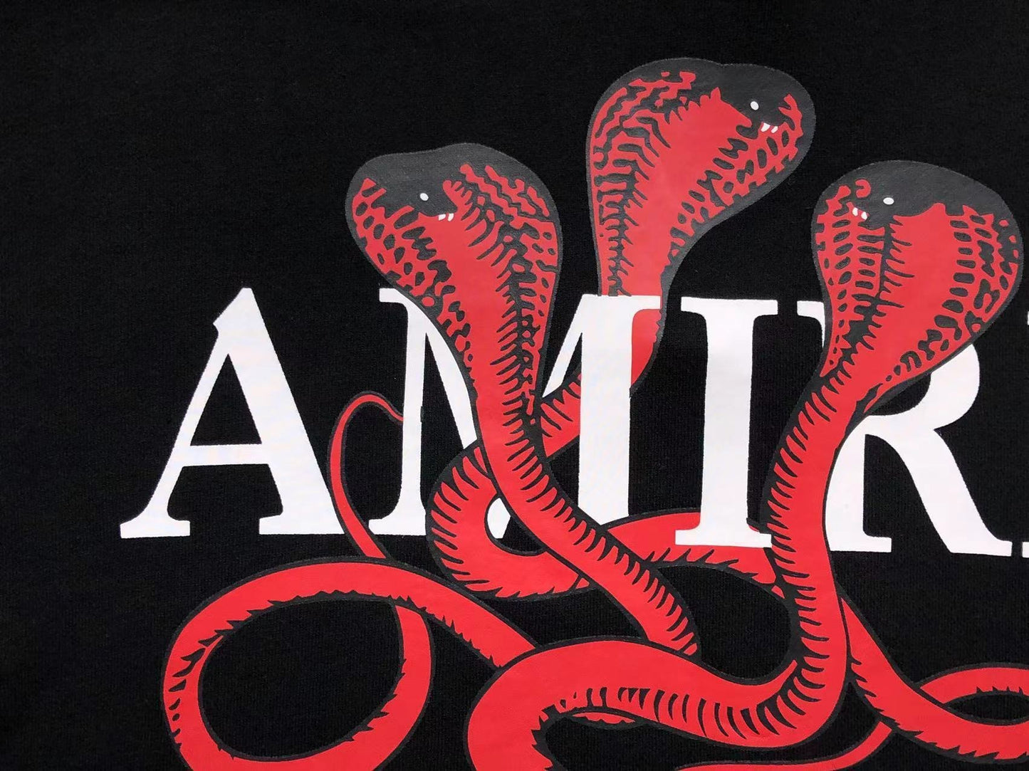 Moletom AMIRI Snake Logo Hoodie