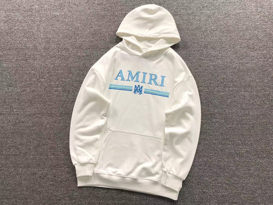 Moletom AMIRI Core Stripe Logo Hoodie