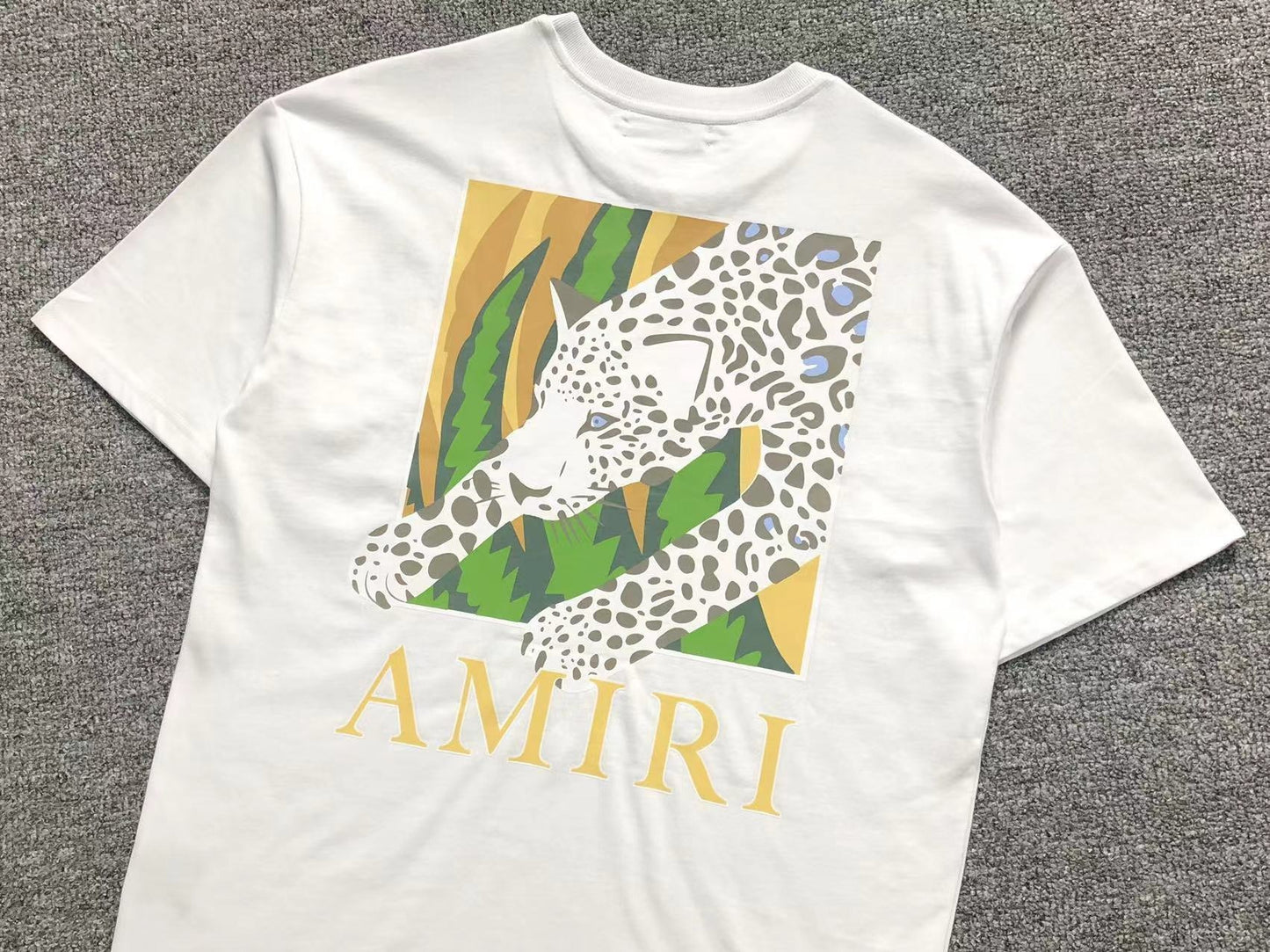 Camiseta AMIRI Leopard Jungle